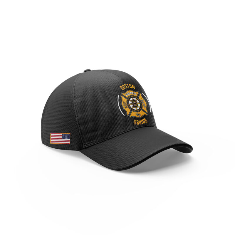 Boston Bruins x 2024 Firefighter Appreciation Night Premium Limited Cap - Image 2