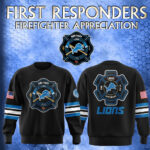 Detroit Lions x 2024 Firefighter Appreciation Night Premium Limited Sweatshirt