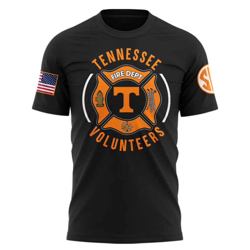 Tennessee Football x 2024 Firefighter Appreciation Night Premium Limited Tee - Image 2