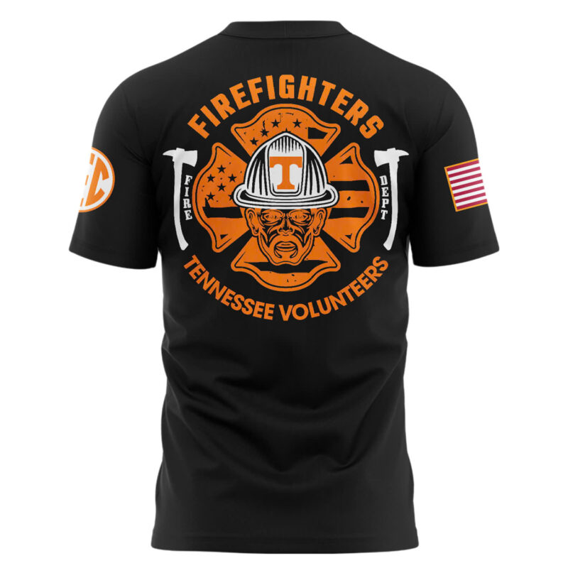 Tennessee Football x 2024 Firefighter Appreciation Night Premium Limited Tee - Image 3