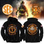 Tennessee Volunteers Football x 2024 Firefighter Appreciation Night Premium Limited Waffle Hoodie