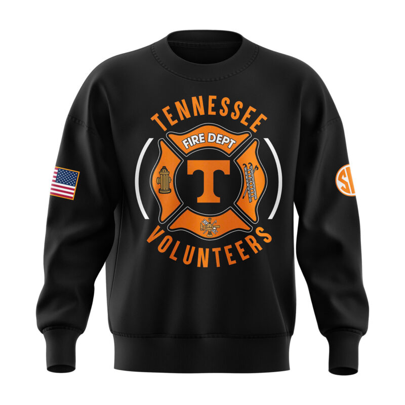Tennessee Volunteers Football x 2024 Firefighter Appreciation Night Premium Limited Tee - Image 3