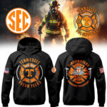 Tennessee Volunteers Football x 2024 Firefighter Appreciation Night Premium Limited Pullover Wind Jacket