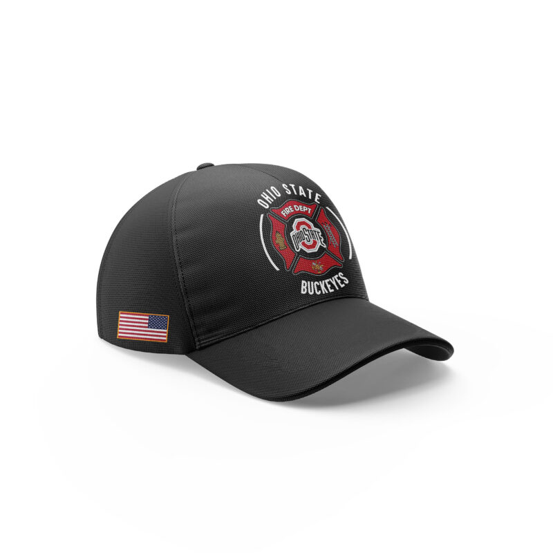 Ohio State Buckeyes x 2024 Firefighter Appreciation Night Premium Limited Tee - Image 6