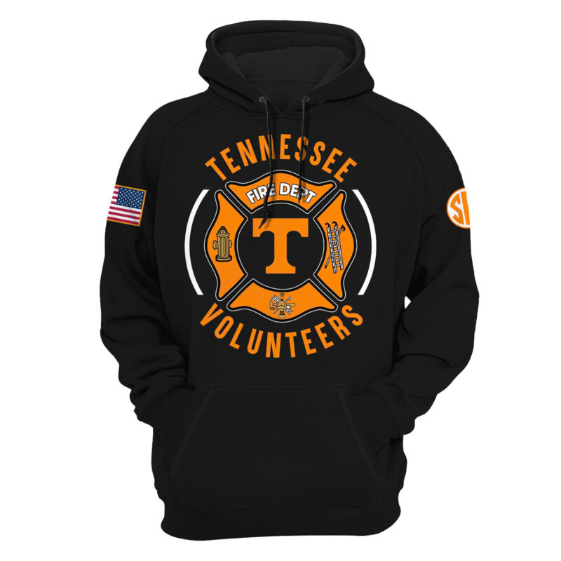 Women’s Tennessee Football x 2024 Firefighter Appreciation Night Premium Limited Pullover Hoodie - Image 2