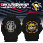 Women’s Pittsburgh Penguins 2024 Law Enforcement Appreciation Day Premium Limited Pullover Hoodie