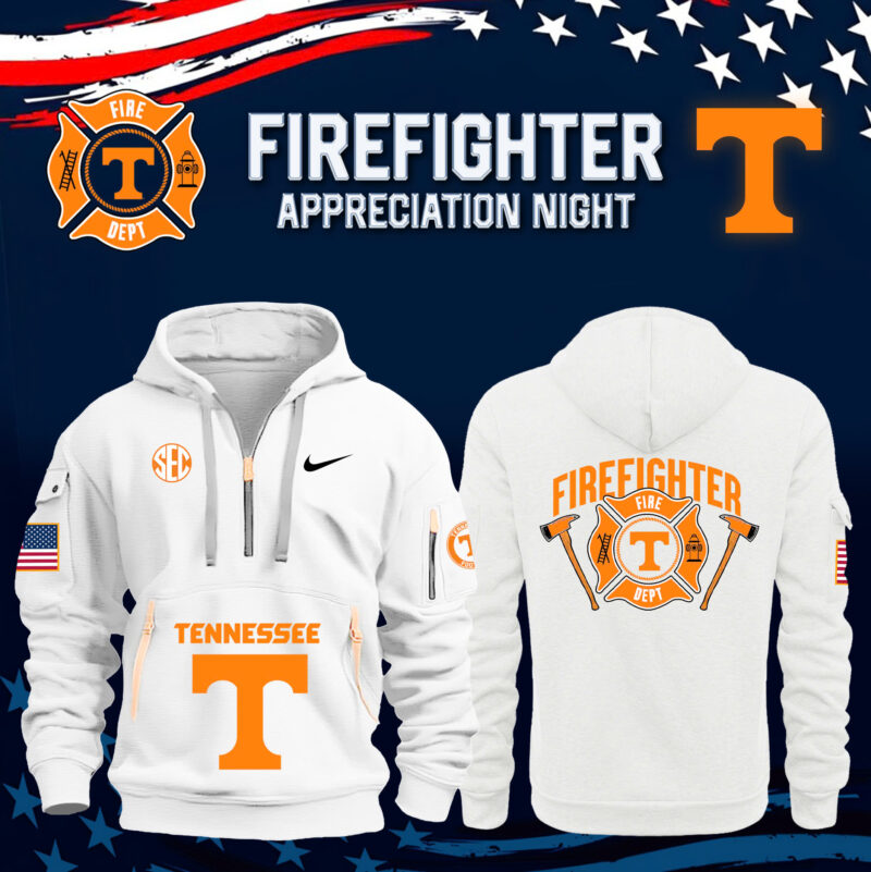 Tennessee Football x 2024 Firefighter Appreciation Night Premium Limited Hoodie