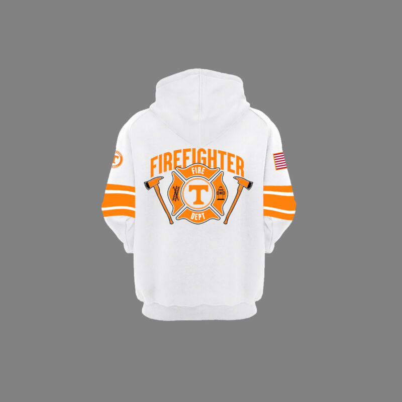 Women’s Tennessee Football x 2024 Firefighter Appreciation Night Premium Limited Pullover Hoodie - Image 3
