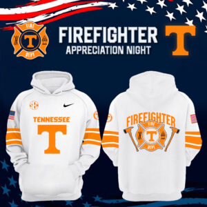 Women’s Tennessee Football x 2024 Firefighter Appreciation Night Premium Limited Pullover Hoodie