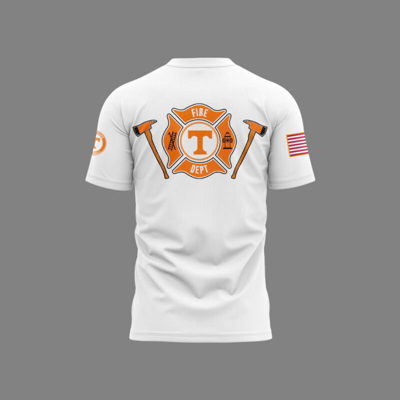 Tennessee Football x 2024 Firefighter Appreciation Night Premium Limited Tee - Image 3