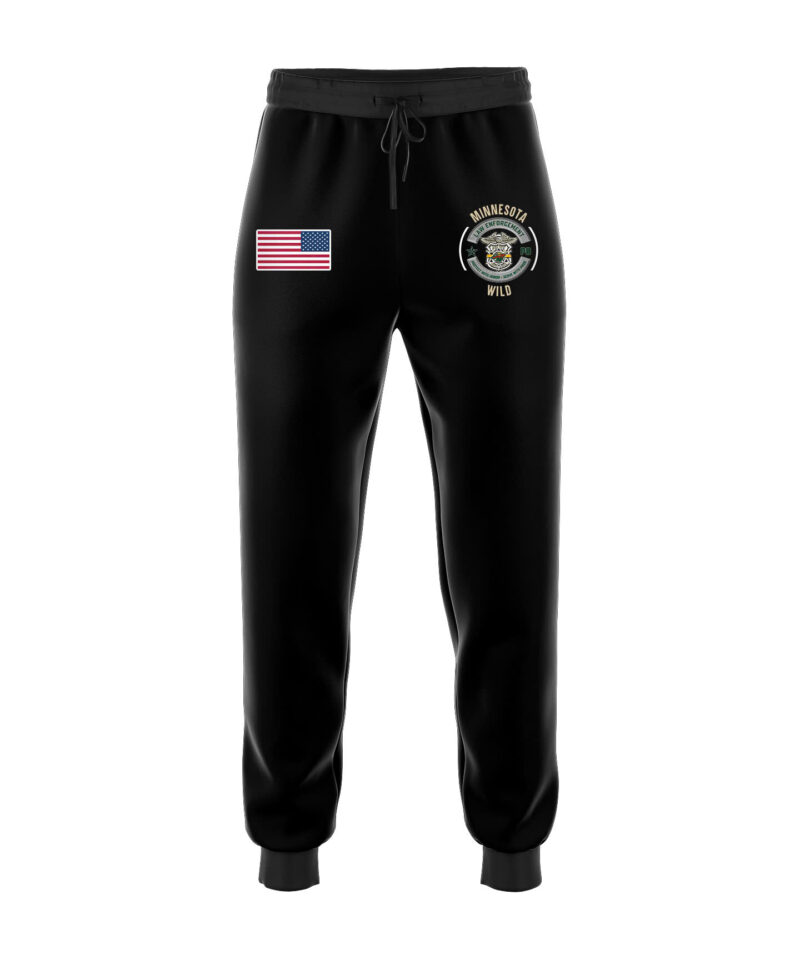 Women’s Minnesota Wild 2024 First Responders Law Enforcement Appreciation Day Premium Limited Pullover Hoodie - Image 4