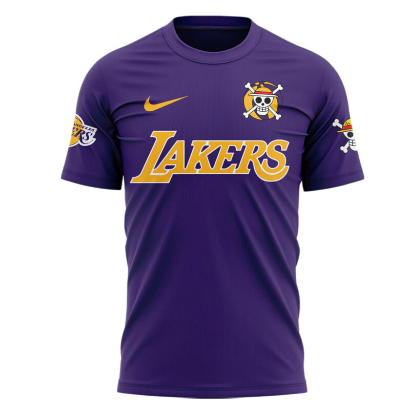 Limited_Los Angeles Lakers “One Piece Night” Shirt - Image 2