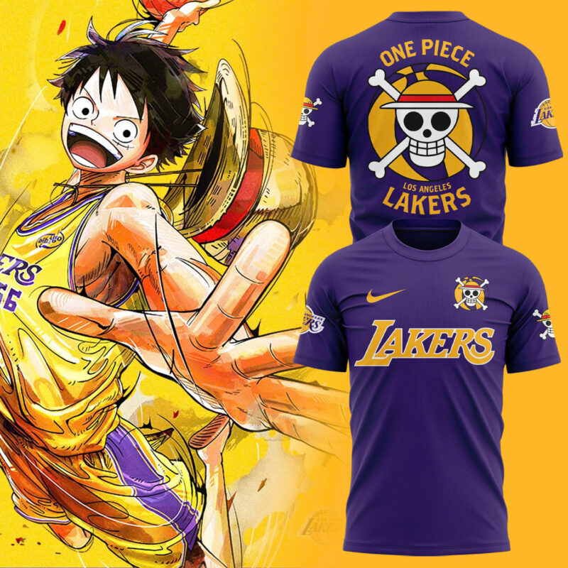 Limited_Los Angeles Lakers “One Piece Night” Shirt