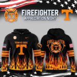 Tennessee Volunteers Football  x 2024 Firefighter Appreciation Night Premium Limited Hoodie V3