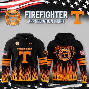 Tennessee Volunteers Football  x 2024 Firefighter Appreciation Night Premium Limited Hoodie V3