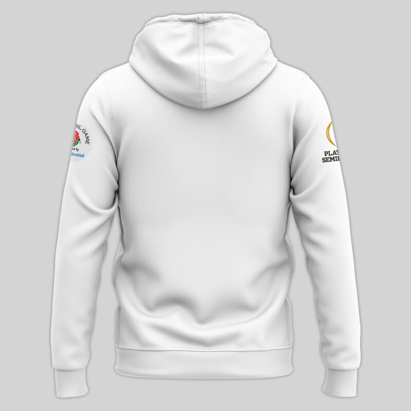 Men's Ohio State Buckeyes x 2024 Rose Bowl Champions Premium Limited Pullover Hoodie - Image 3