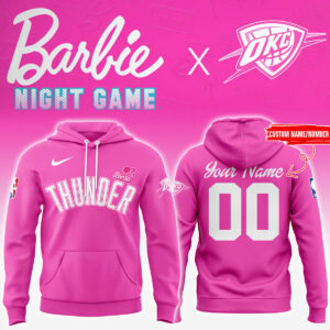 Special New Oklahoma City Thunder x Barbie Hoodie 2025