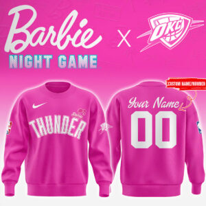 Special New Oklahoma City Thunder x Barbie Sweat 2025