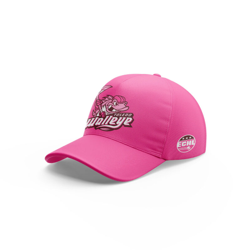 Toledo Walleye x 2025 Pink in the Rink Limited Edition Cap - Image 2