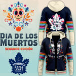 Unisex Nike Pro Toronto Maple Leafs 2024 NHL Dia De Los Muertos Premium Limited Zip Hoodie