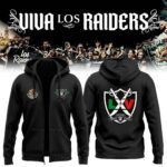 2024 Las Vegas Raiders Mexico?s Independence Day Zip Hoodie