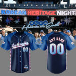 Special New Dodgers Korean Heritage Night Jersey 2025