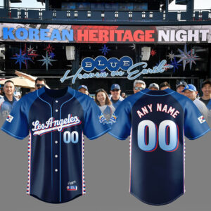 Special New Dodgers Korean Heritage Night Jersey 2025
