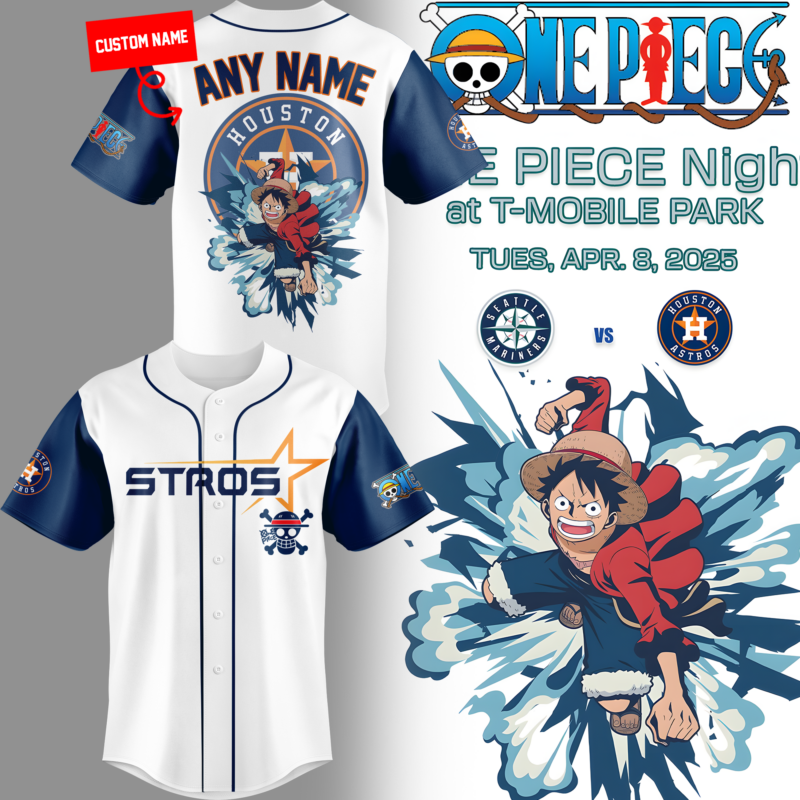 Special New Houston Astros x One Piece Jersey 2025
