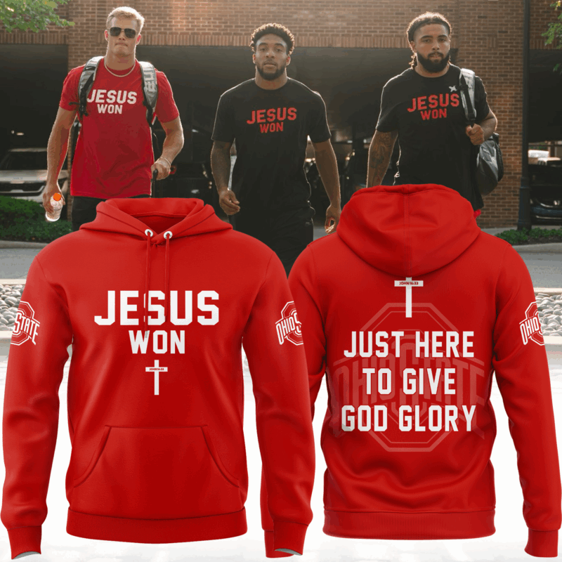 Limited Edition JESUS WON  Hoodie 2025