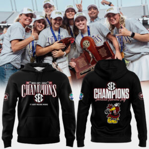 South Carolina Gamecocks 2025 SEC Women's Golf Champions Hoodie