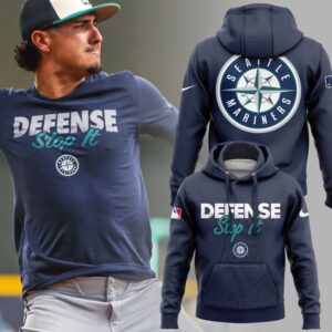 _Special "Defense Stop It" Seattle Mariners Baseball Team Hoodie, Jogger, Cap