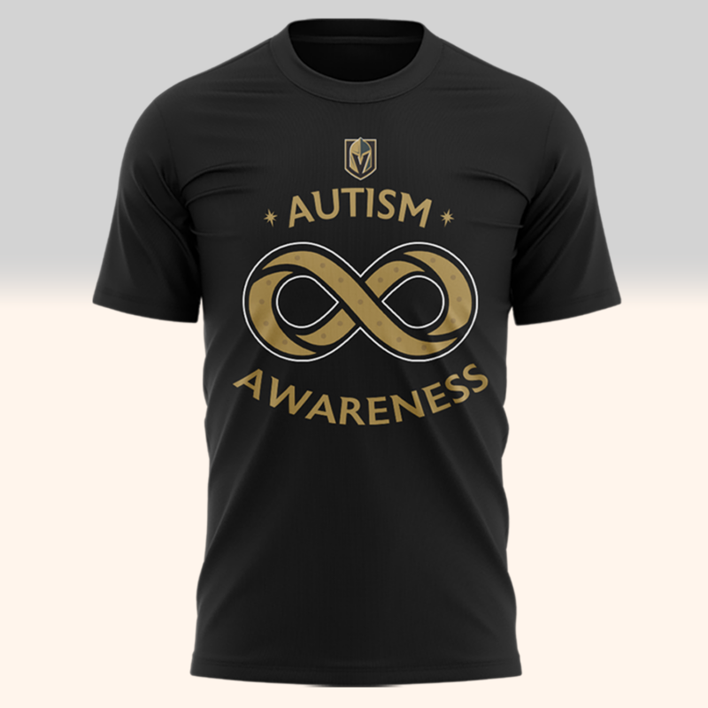 Special New Autism Awareness Knight Black Tshirt 2025 - Image 2