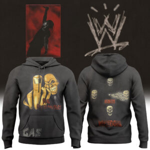CACTUS JACK X WWE HOODIE CHARCOAL BLACK LIMITED EDITION