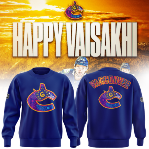 Limited Edition Vancouver Canucks Happy Vaisakhi Sweat 2025