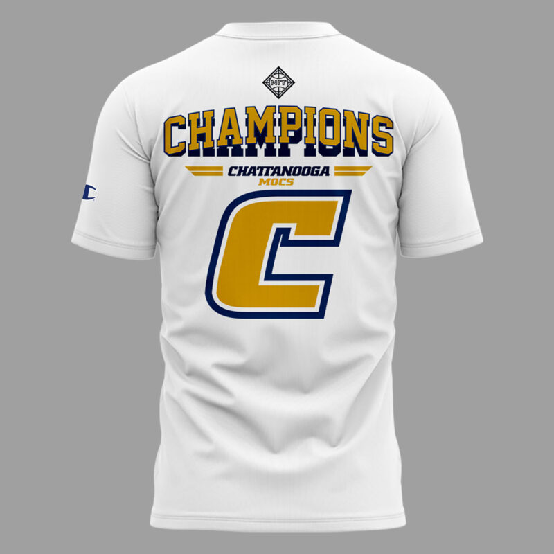 Chattanooga Mocs CHAMPIONS Tshirt white limited edition. - Image 3