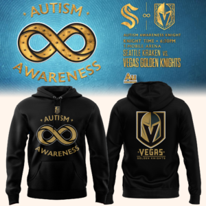 Special New Autism Awareness Knight Black Hoodie 2025