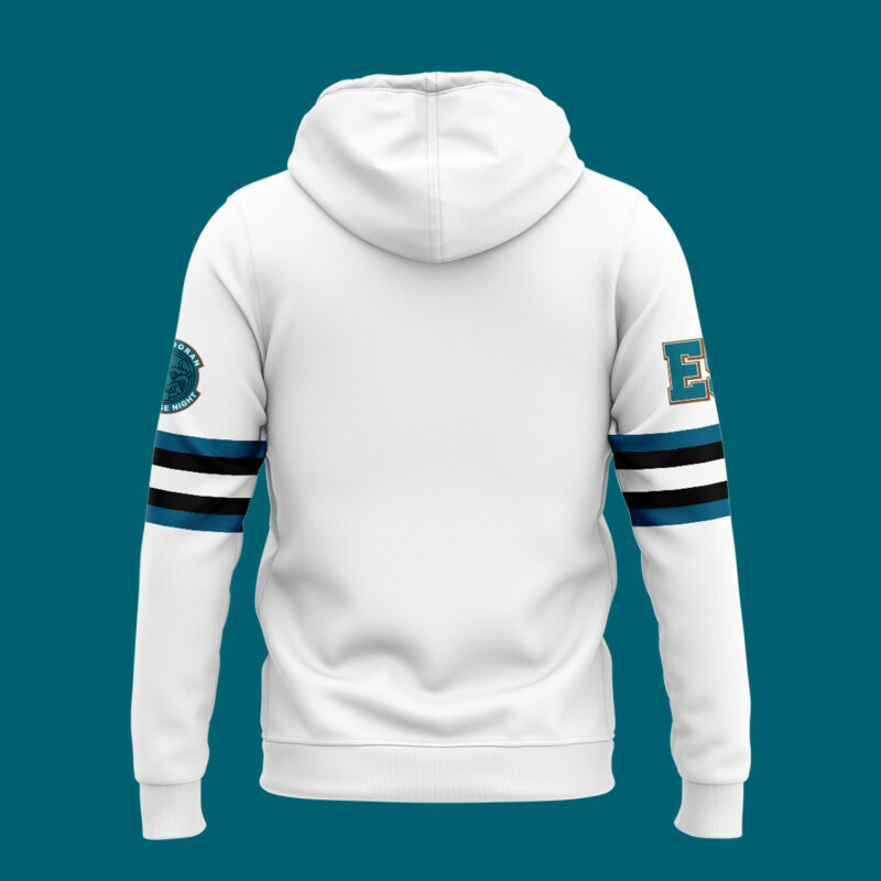 San Jose Sharks Celebrate El Salvador Heritage Hoodie limited edition. - Image 3