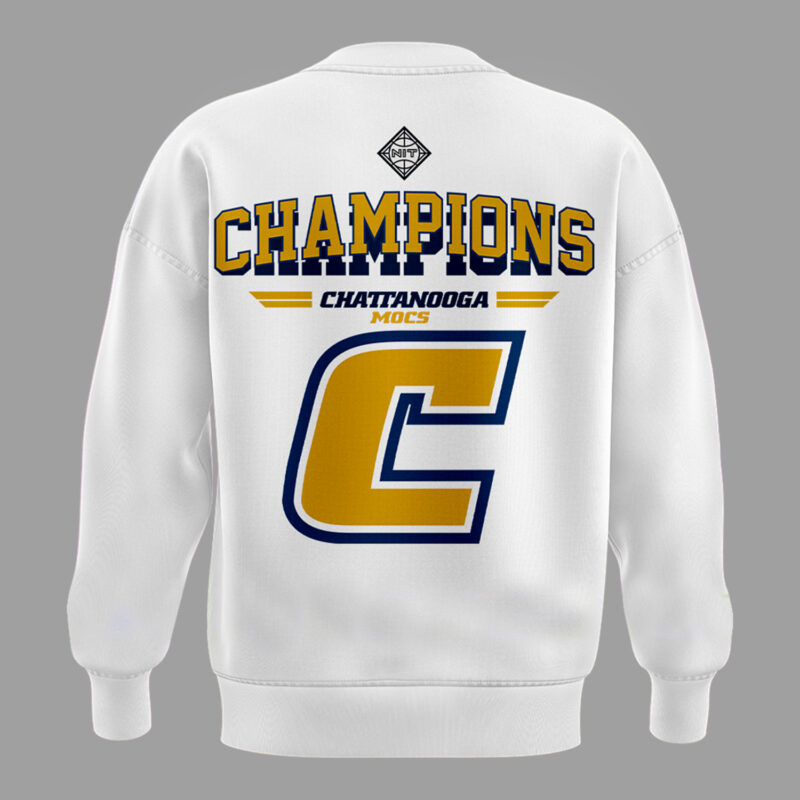 Chattanooga Mocs CHAMPIONS Sweatshirt white limited edition. - Image 3