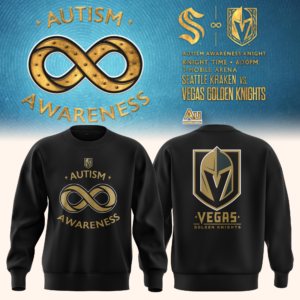 Special New Autism Awareness Knight Black Sweat 2025
