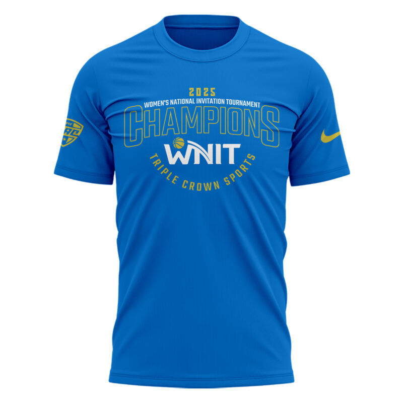 Buffalo Women's Basketball WNIT Champions Tshirt Royal blue limited edition. - Image 2