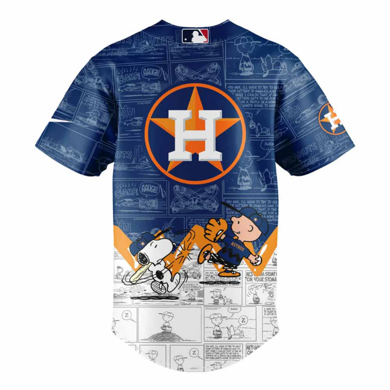 Houston Astros 75th Anniversary of Peanuts New Jersey (Copy) - Image 4