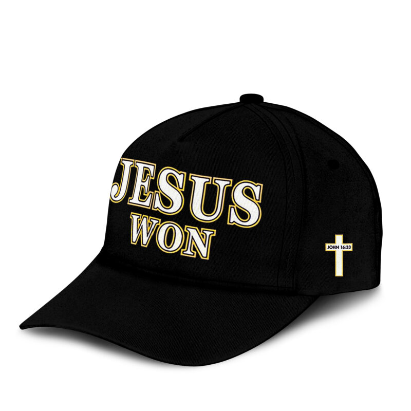 LSU Basketball Jesus Won Tee - Black Tshirt l Limited Edition. - Image 7