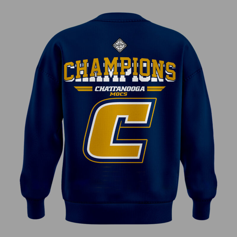 Chattanooga Mocs CHAMPIONS Sweatshirt navy limited edition. - Image 3