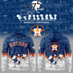 Houston Astros 75th Anniversary of Peanuts Hoodie 2