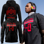 Limited Edition Ohio Football "ALL TO HIM" Black Hoodie 2025