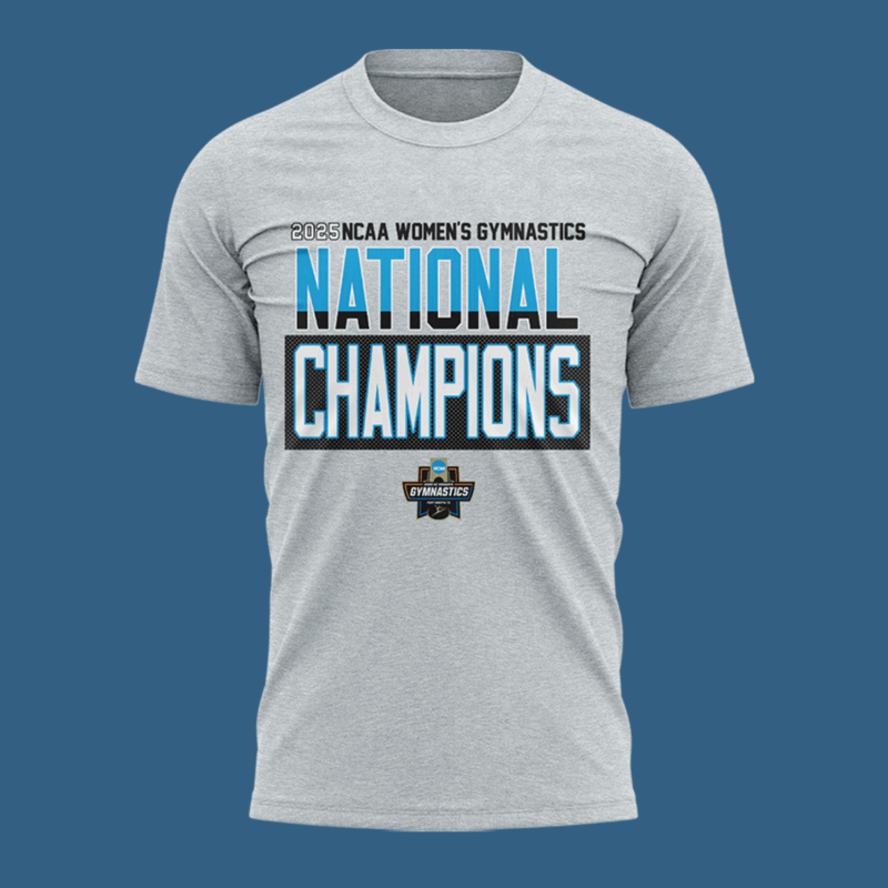 Oklahoma Women's Gym 2025 WOMEN'S GYMNASTICS NATIONAL CHAMPIONS TSHIRT - Image 2