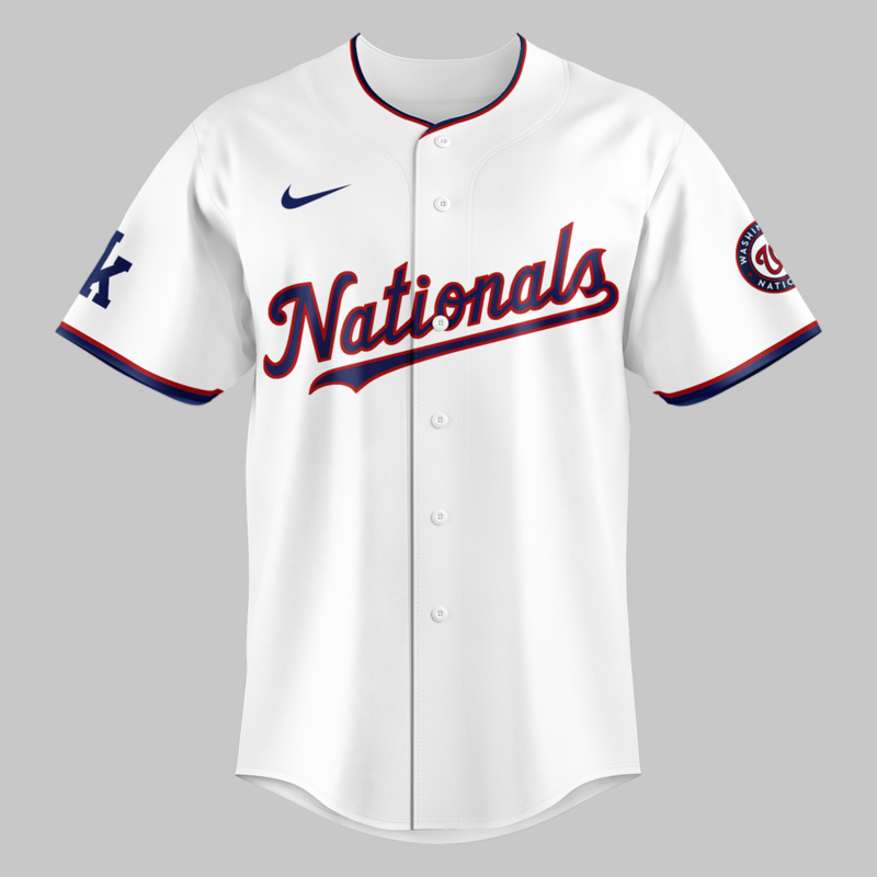 Special New Washington Nationals x Hello Kitty Jersey 2025 - Image 2
