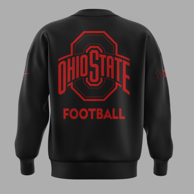Limited Edition Ohio Football "ALL TO HIM" Black Sweat 2025 - Image 3