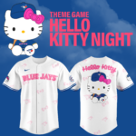 Toronto Blue Jays x Hello Kitty Special Edition 2025 BASEBALL JERSEY