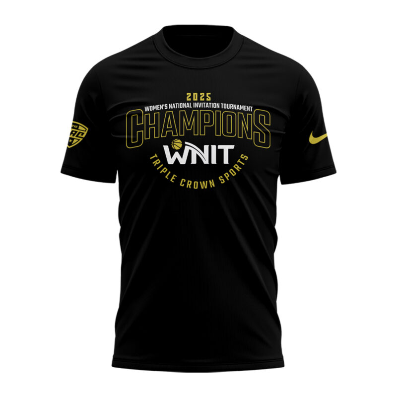 Buffalo Women's Basketball WNIT Champions Tshirt black limited edition. - Image 2